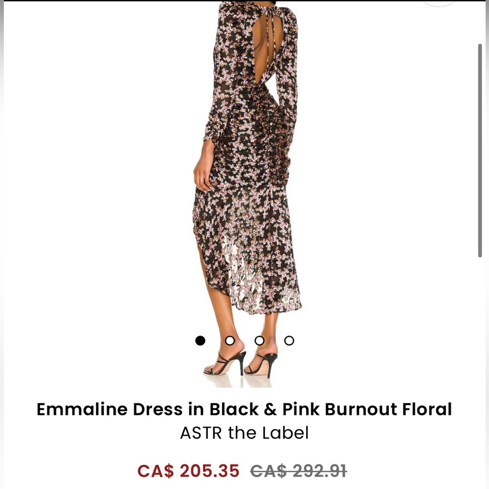 ASTR the Label Emmaline dress, size M